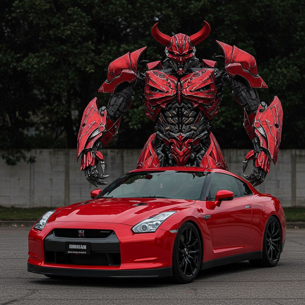 赤鬼トランスフォーマー