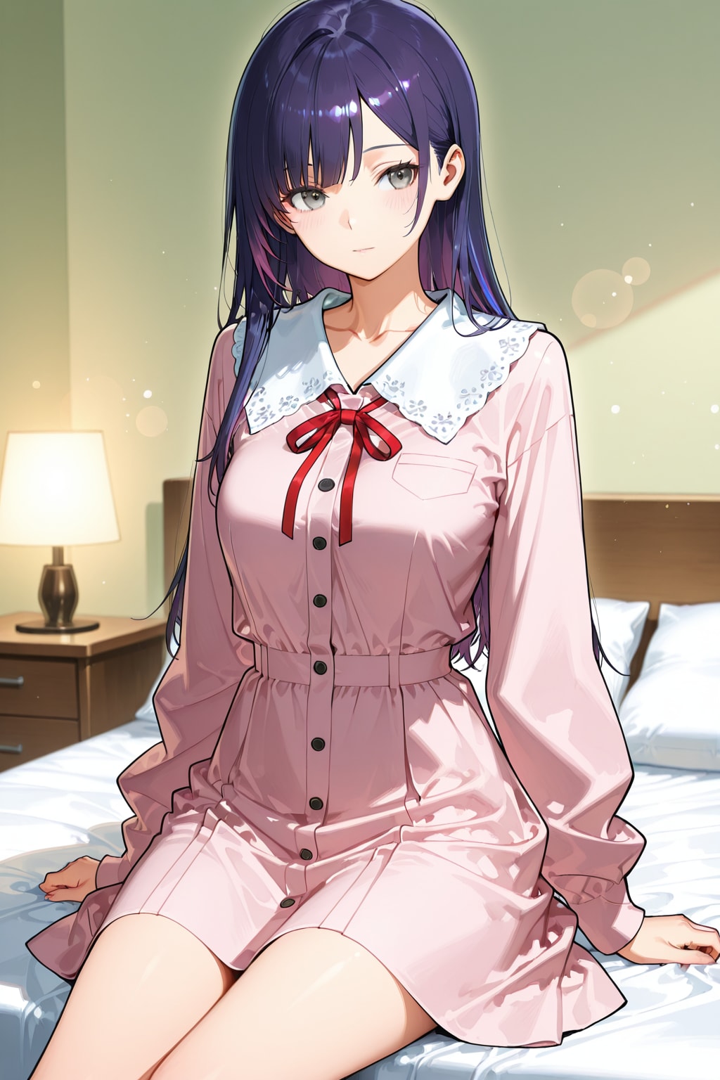 ピンクドレス