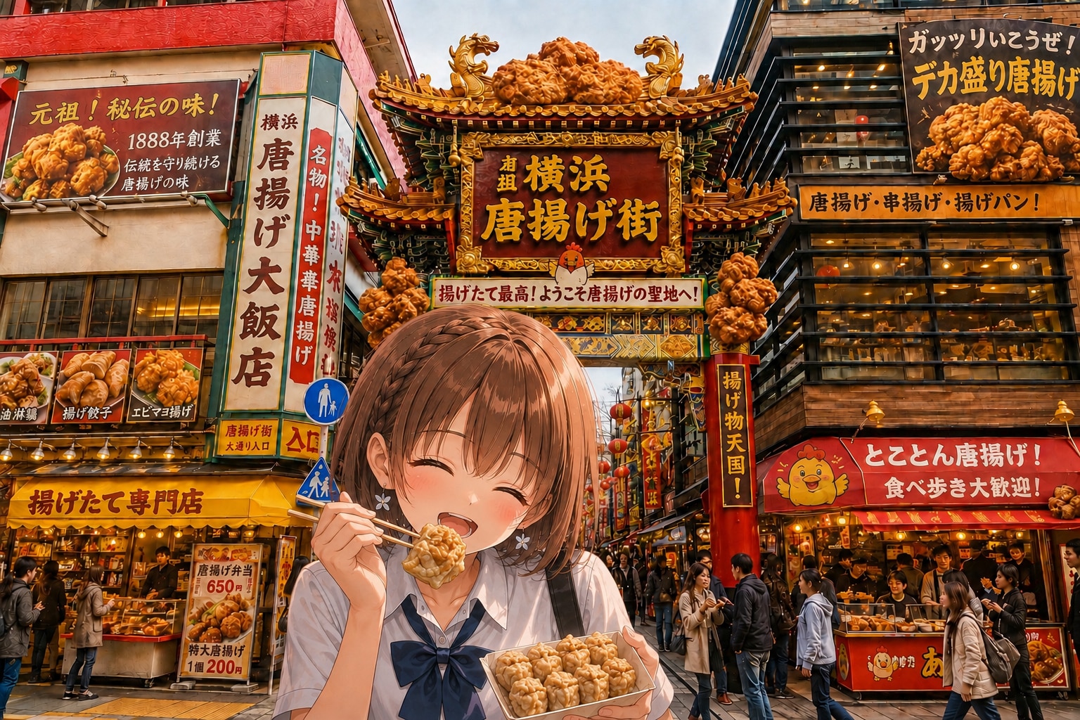 #11 唐揚げ革命（神奈川征圧完了） | の人気AIイラスト・グラビア
