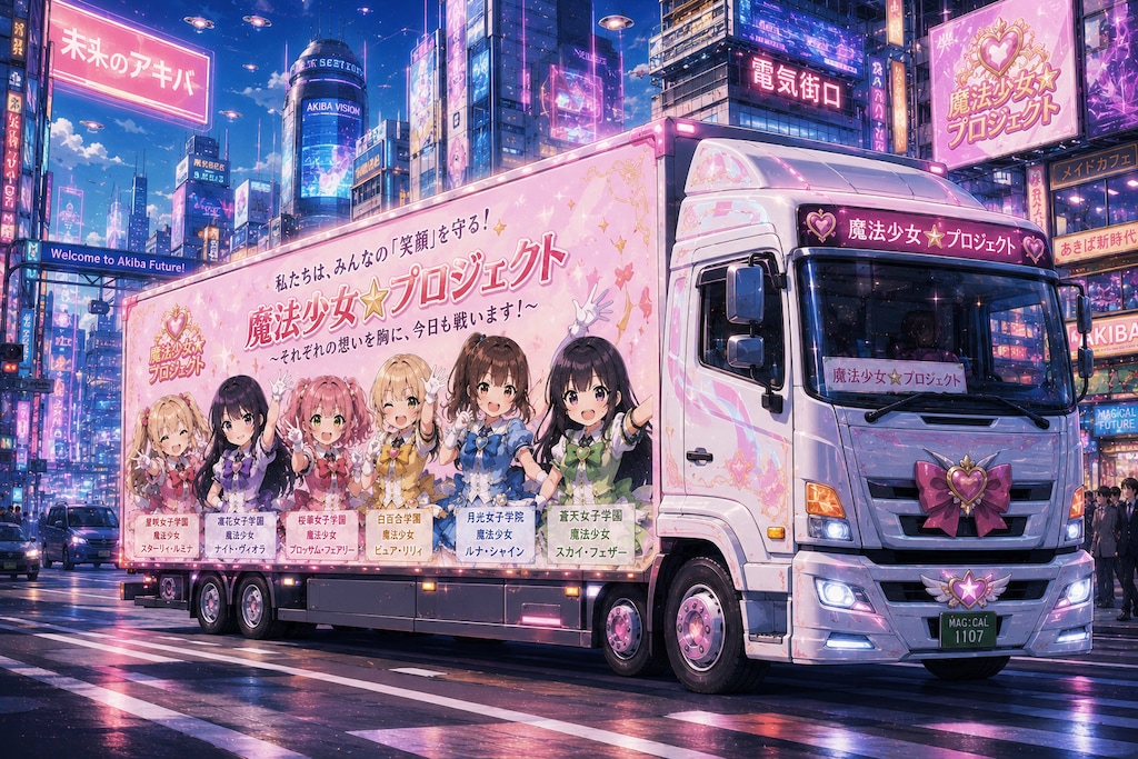 例）魔法少女の日常（秘密のアルバイト１）