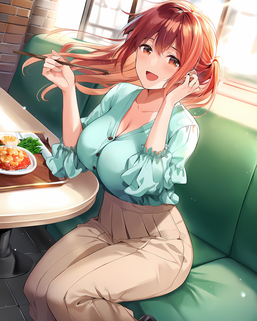 🍴晴れ間のお昼休み☀️ノノカとレストランランチ