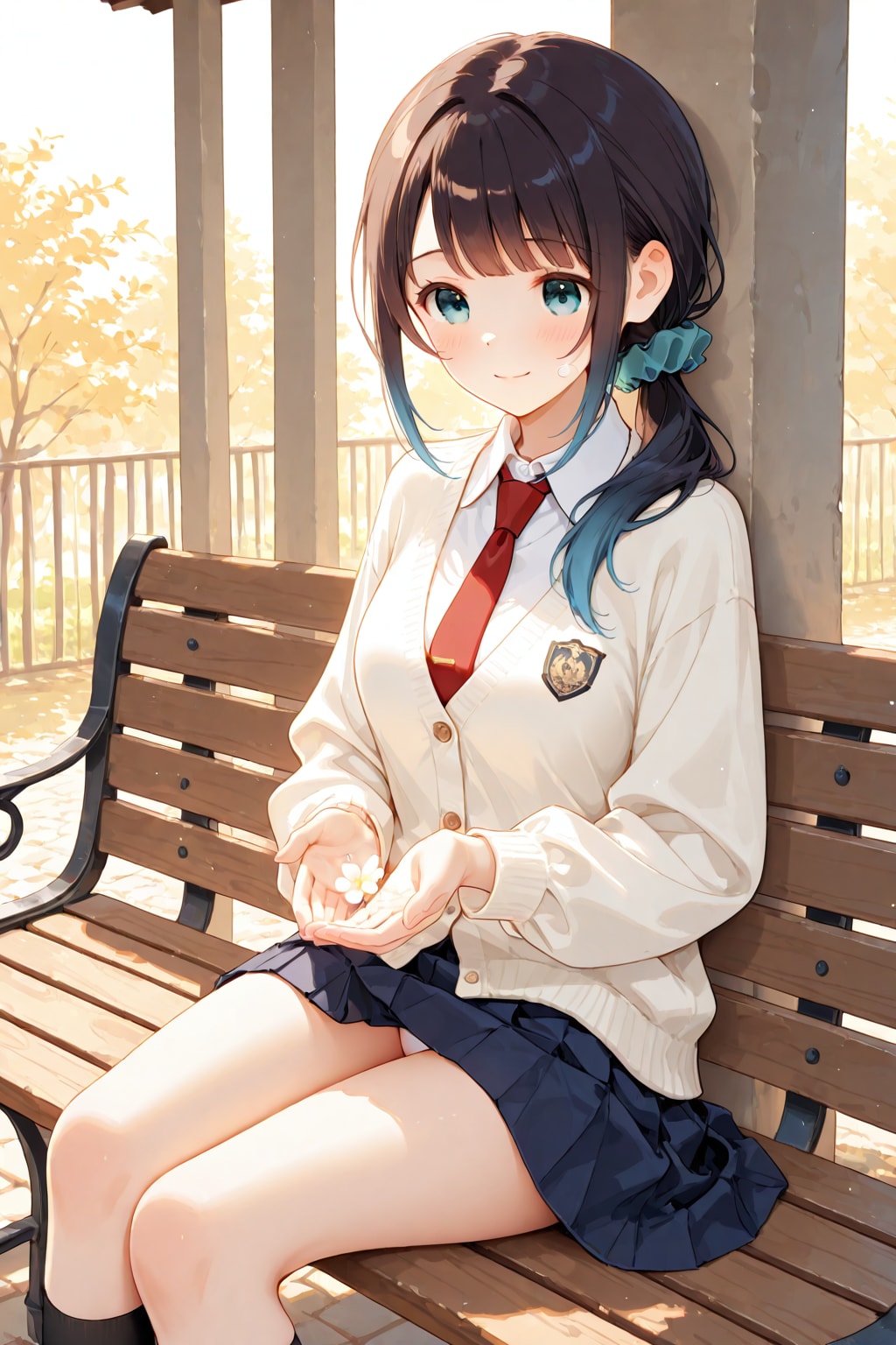 BONSAIだと髪の毛が青くなりがち