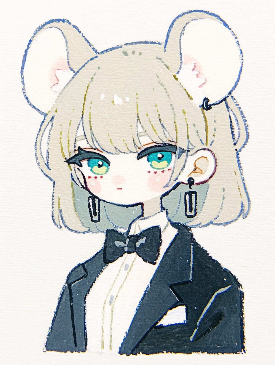 タキシードねず耳ちゃん