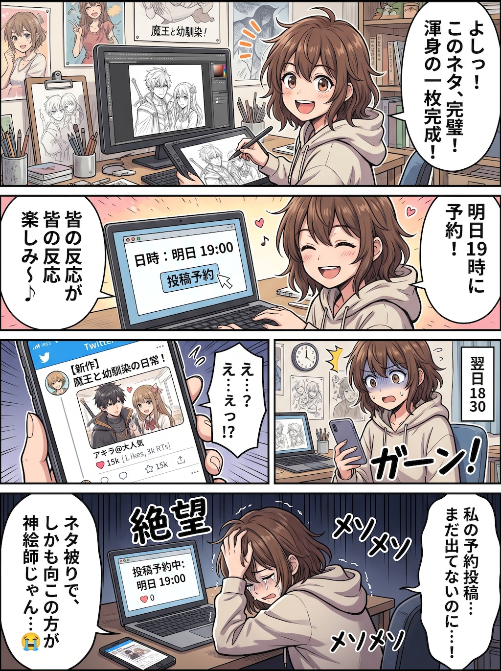 ありがちなネタ被り