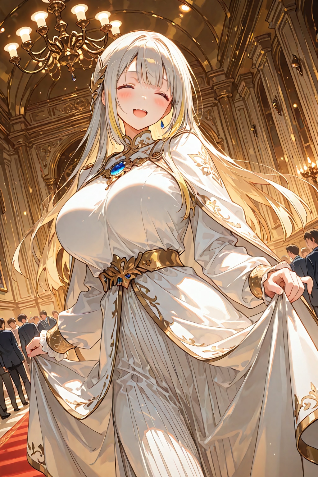 王妃様のお出迎え