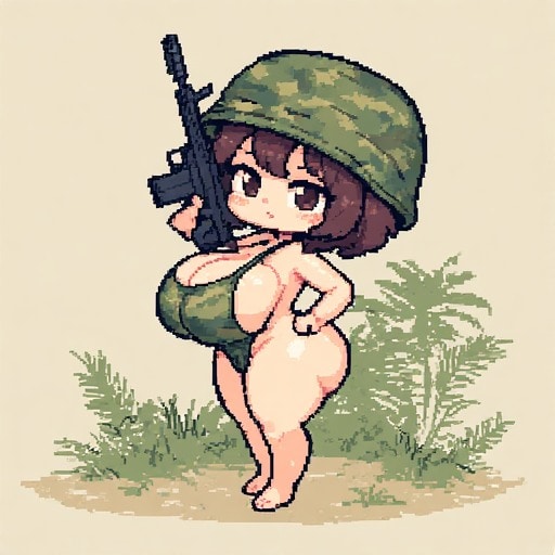 ゲリラたちの物語-主要登場人物(ピクセル)1