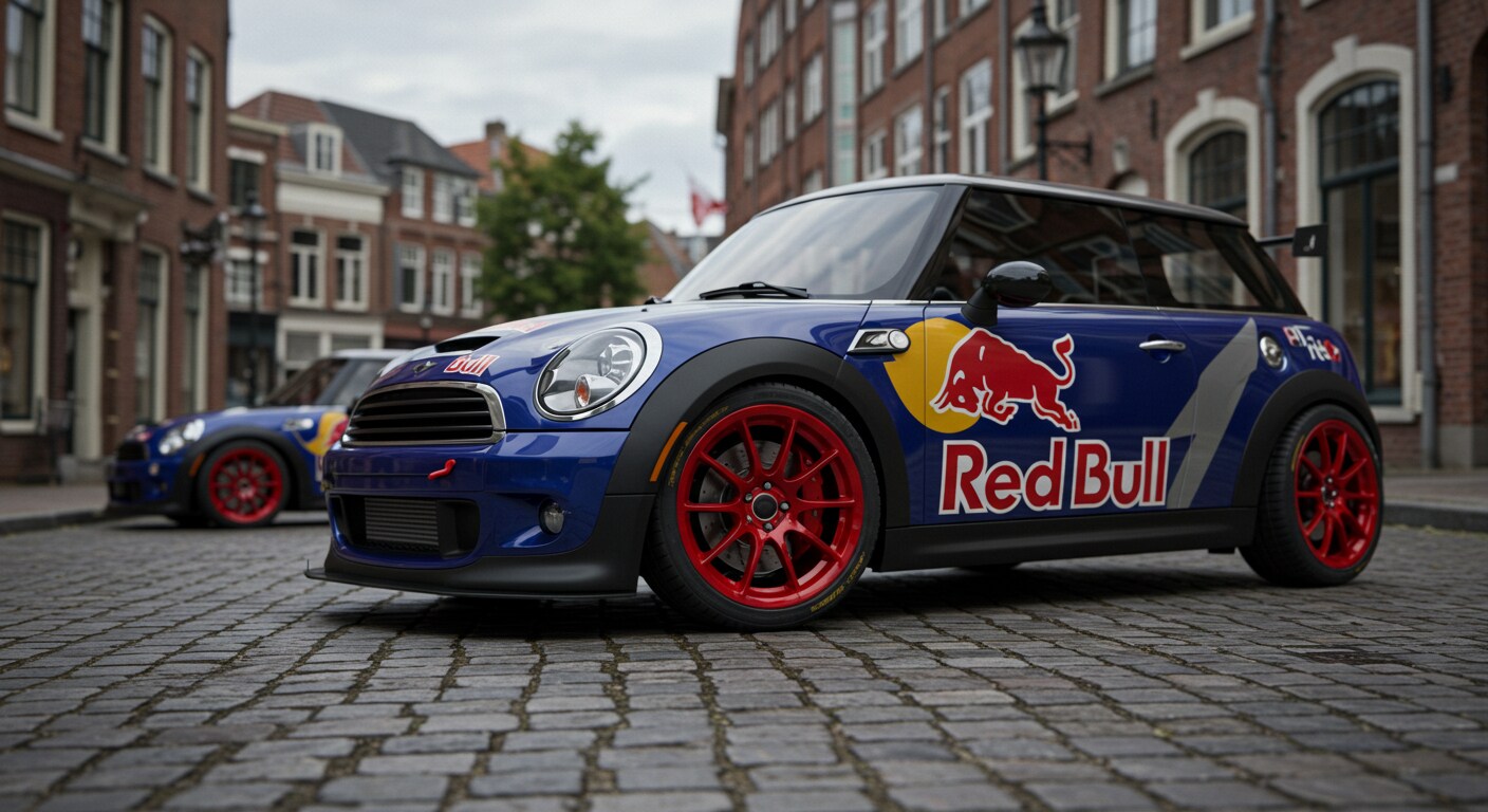 レッドブルミニクーパー | の人気AIイラスト・グラビア