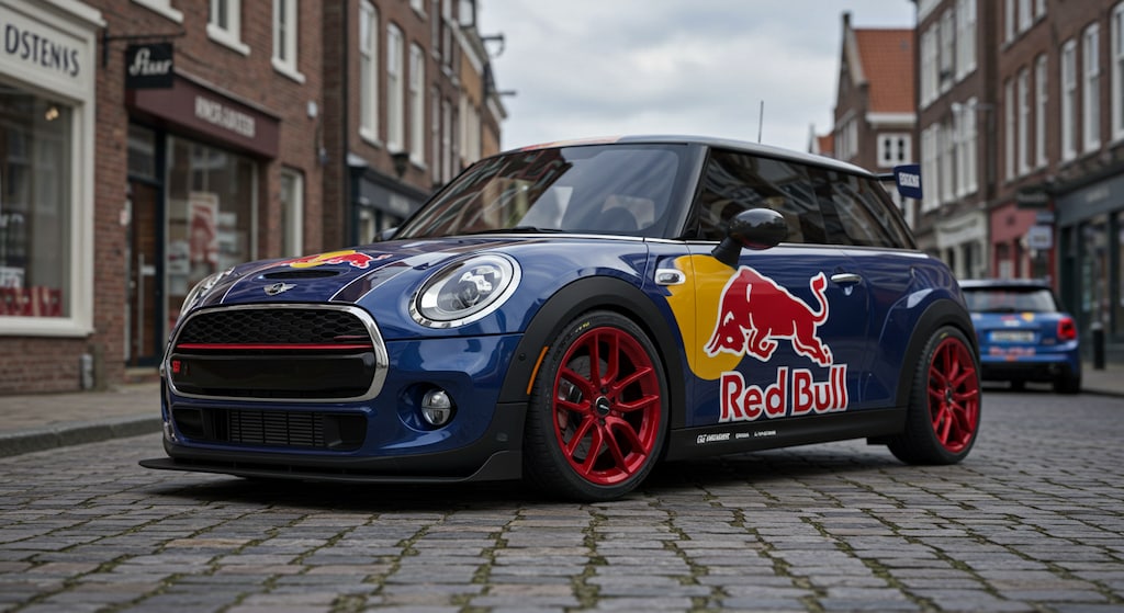 レッドブルミニクーパー