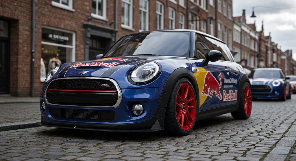 レッドブルミニクーパー