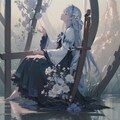 瞑想少女 2枚目