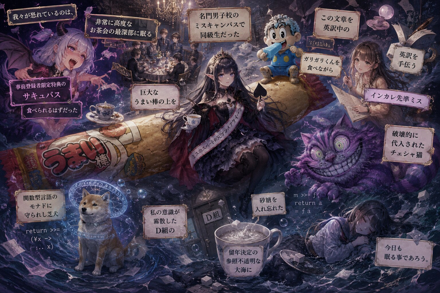 誰が何を食べようとしているんだ？ | の人気AIイラスト・グラビア