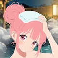 OPALちゃんも温泉に 3枚目