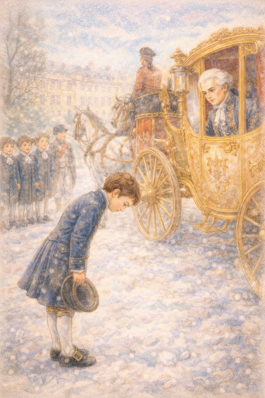 王の馬車と少年～ロベスピエール～