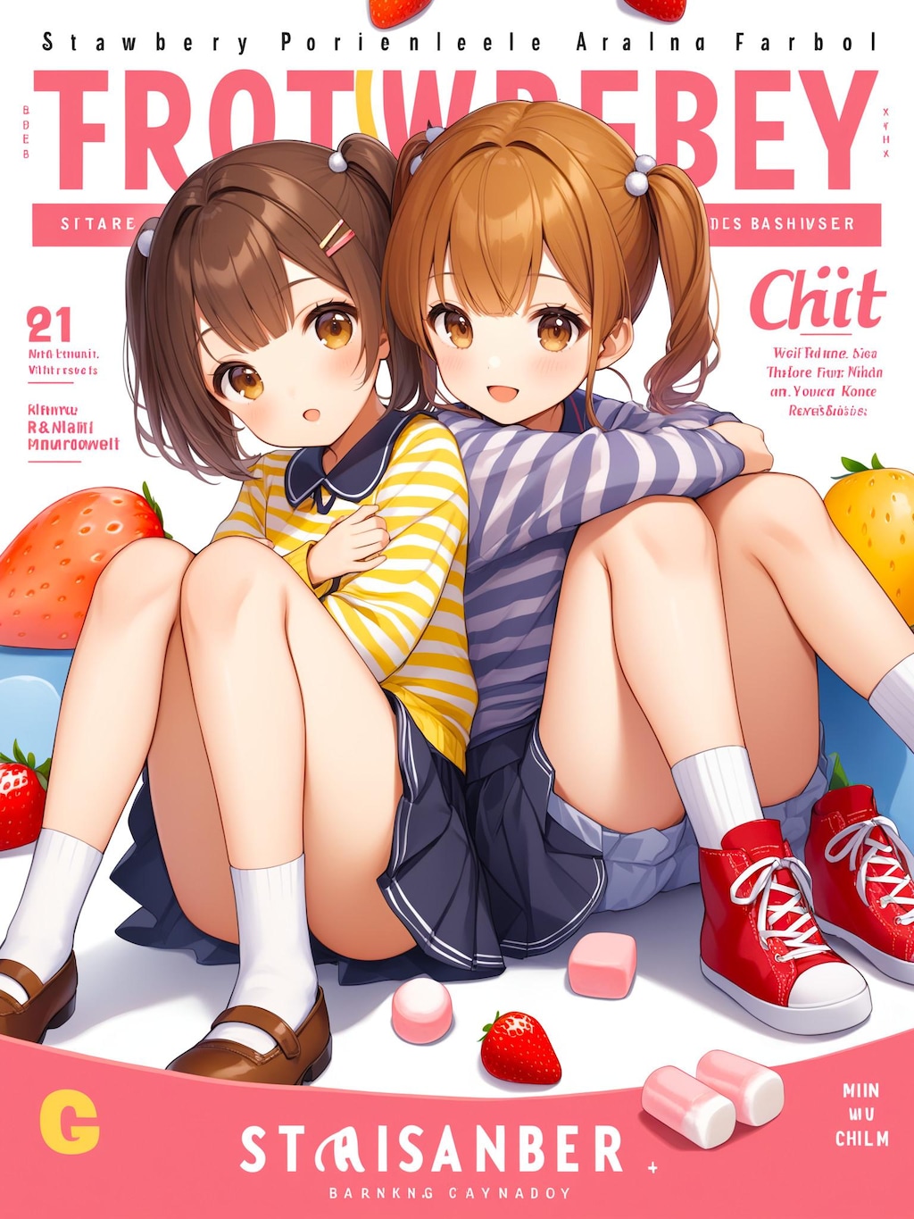 苺とマシュマロ