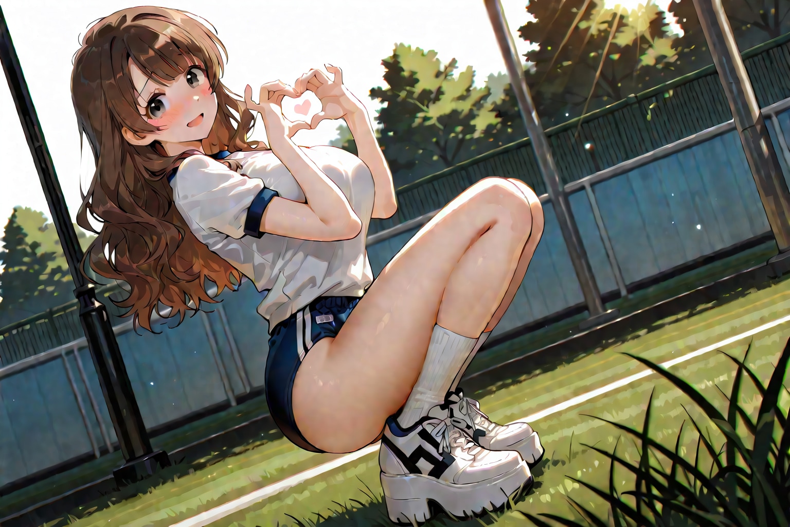 ブルマとハート