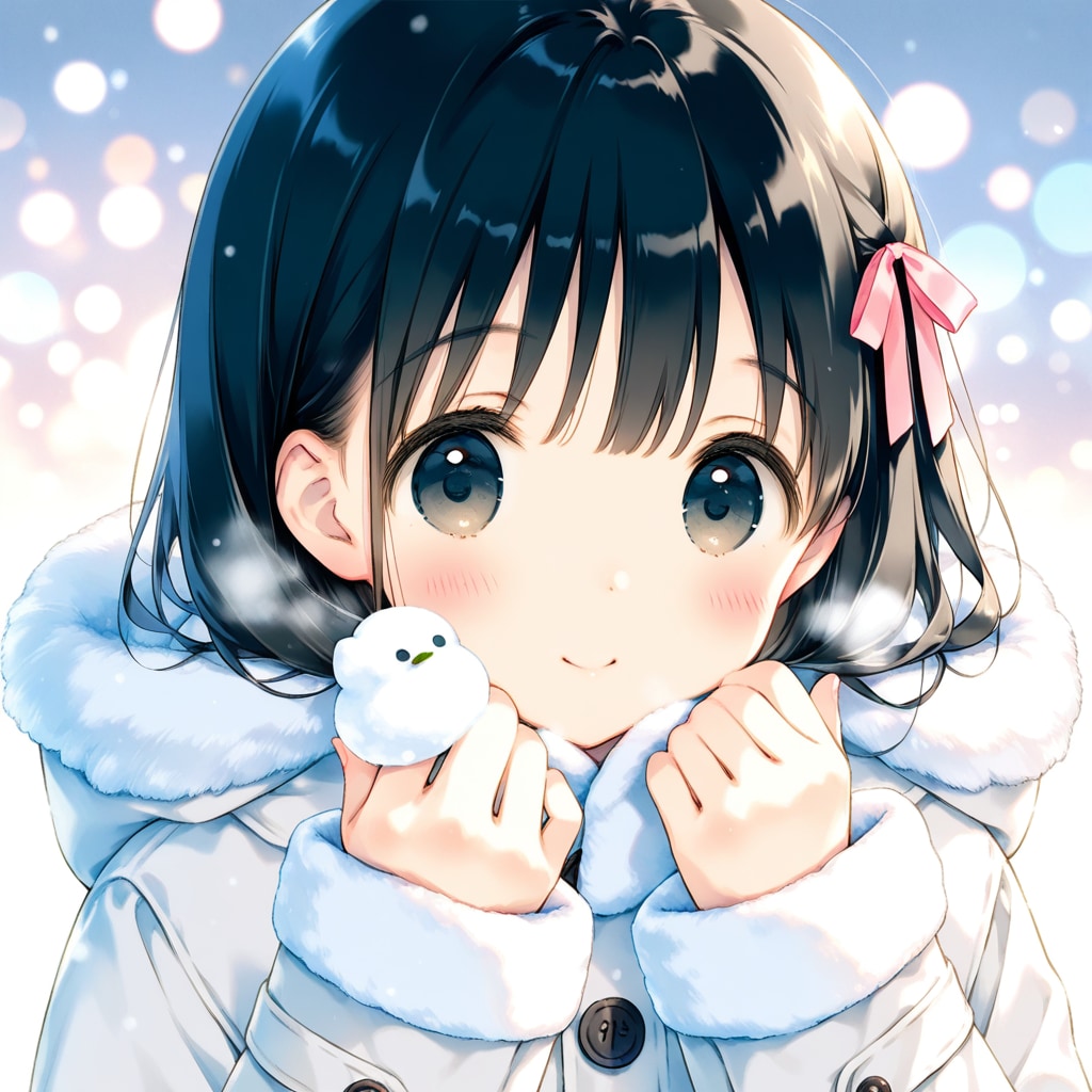 白コートの少女 | の人気AIイラスト・グラビア