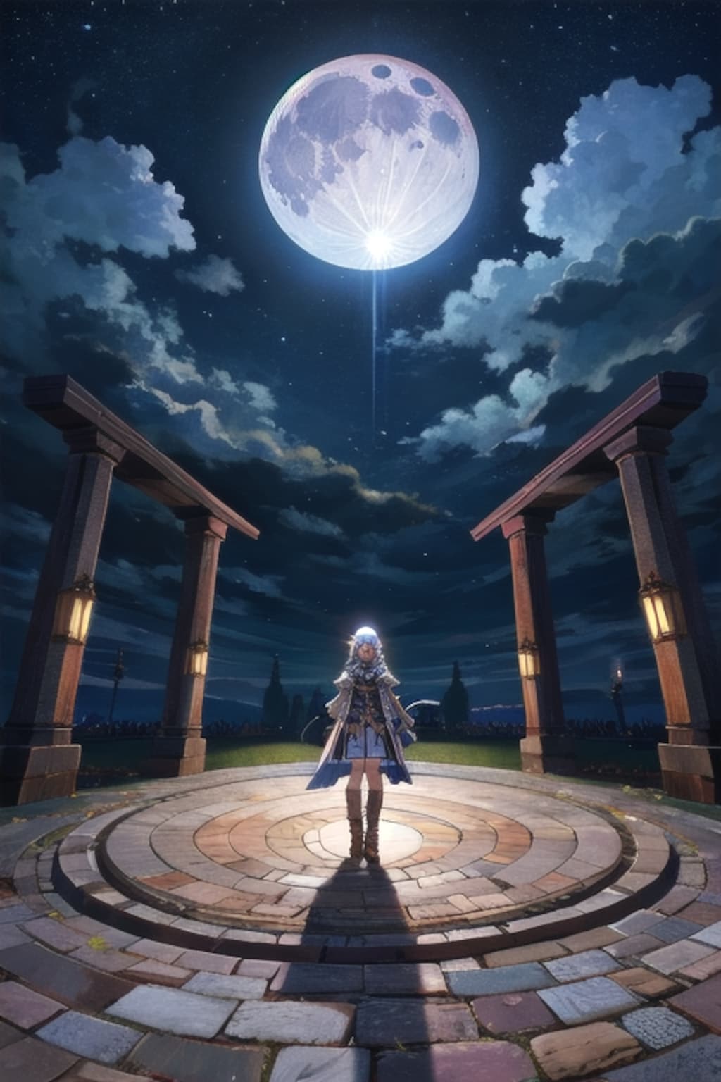 月夜の迷宮