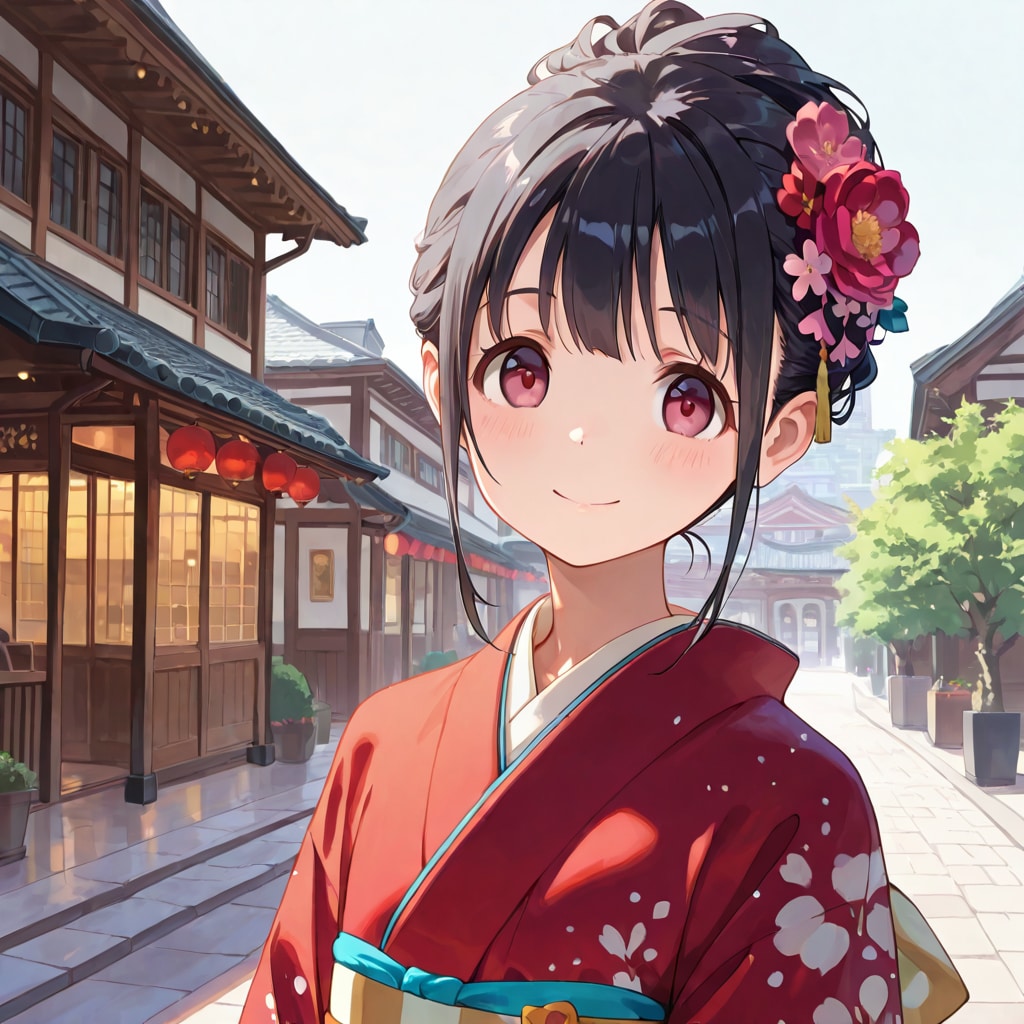 和服女子 | の人気AIイラスト・グラビア
