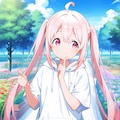 アホ毛　ツインテール 2枚目