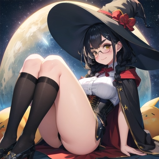 太眉魔女っ娘