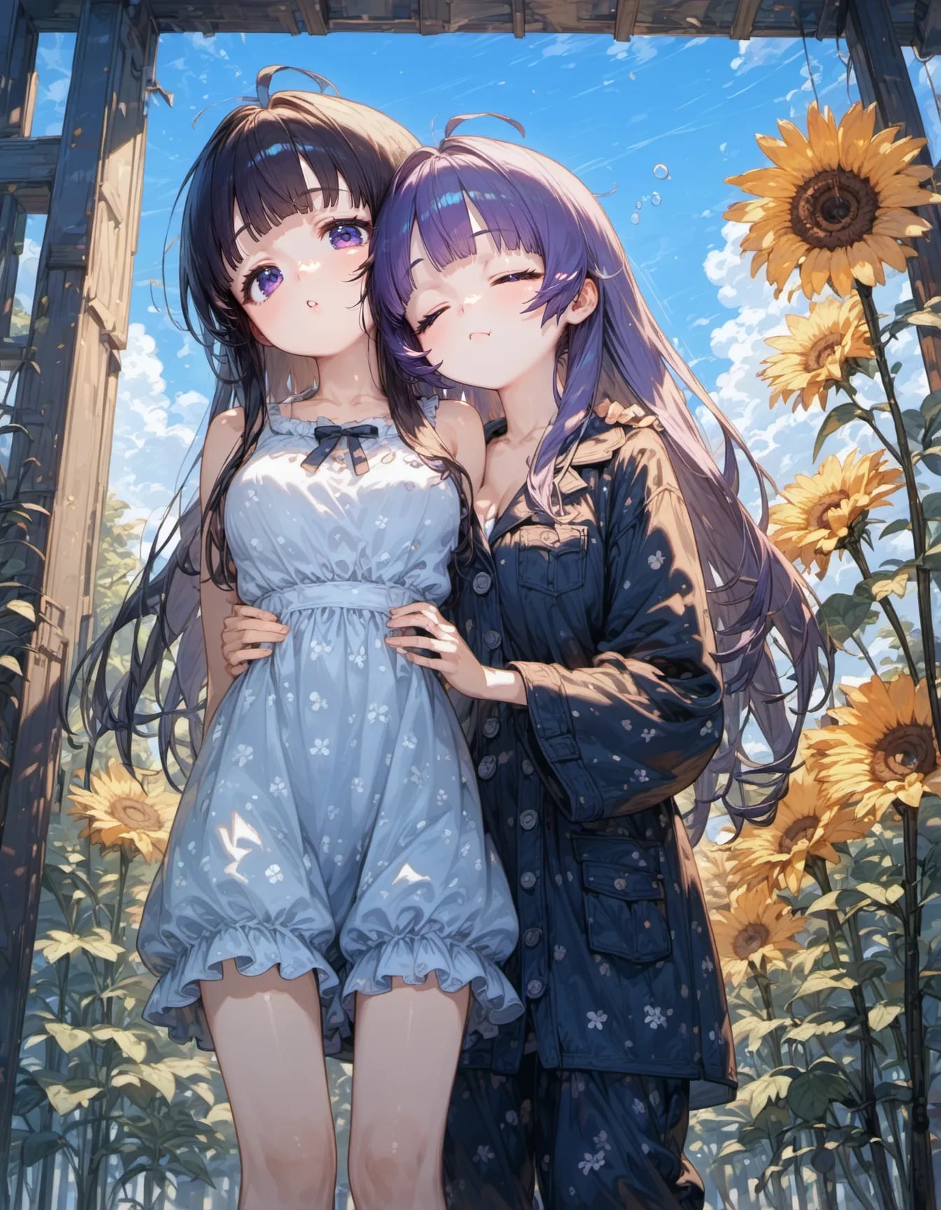 Two Shadows Under One Sun | の人気AIイラスト・グラビア