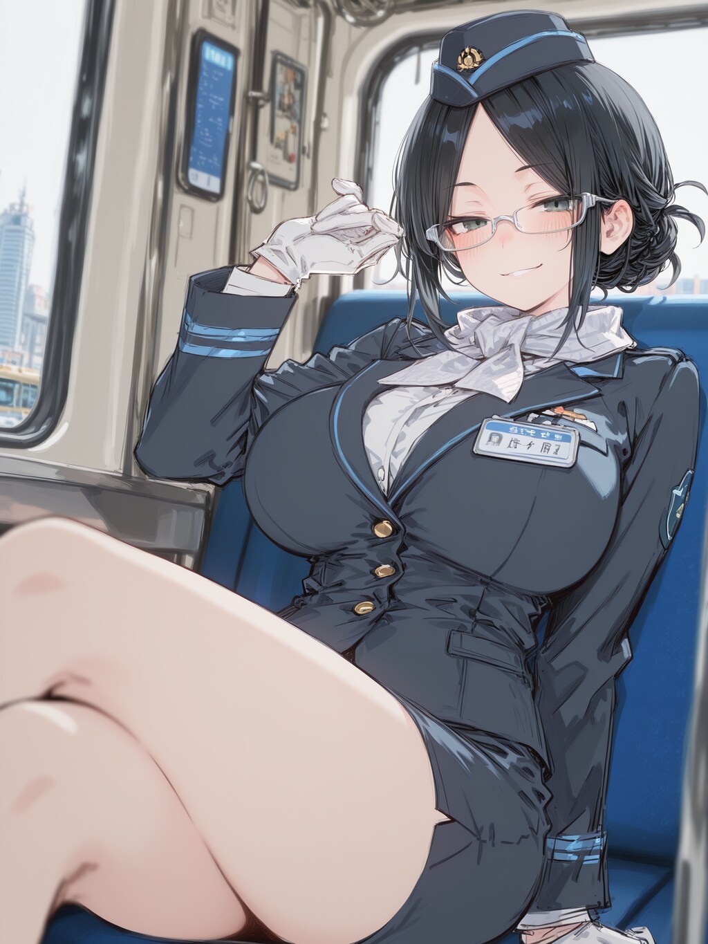 おっぱいバスガイド