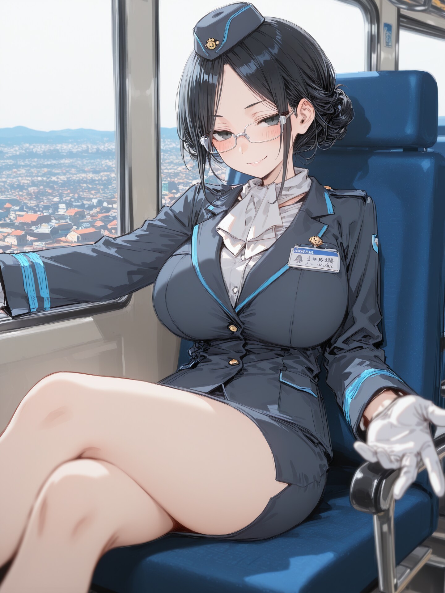 おっぱいバスガイド