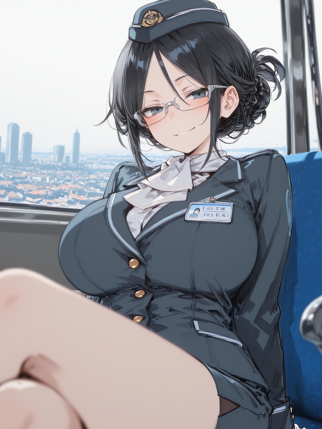 おっぱいバスガイド