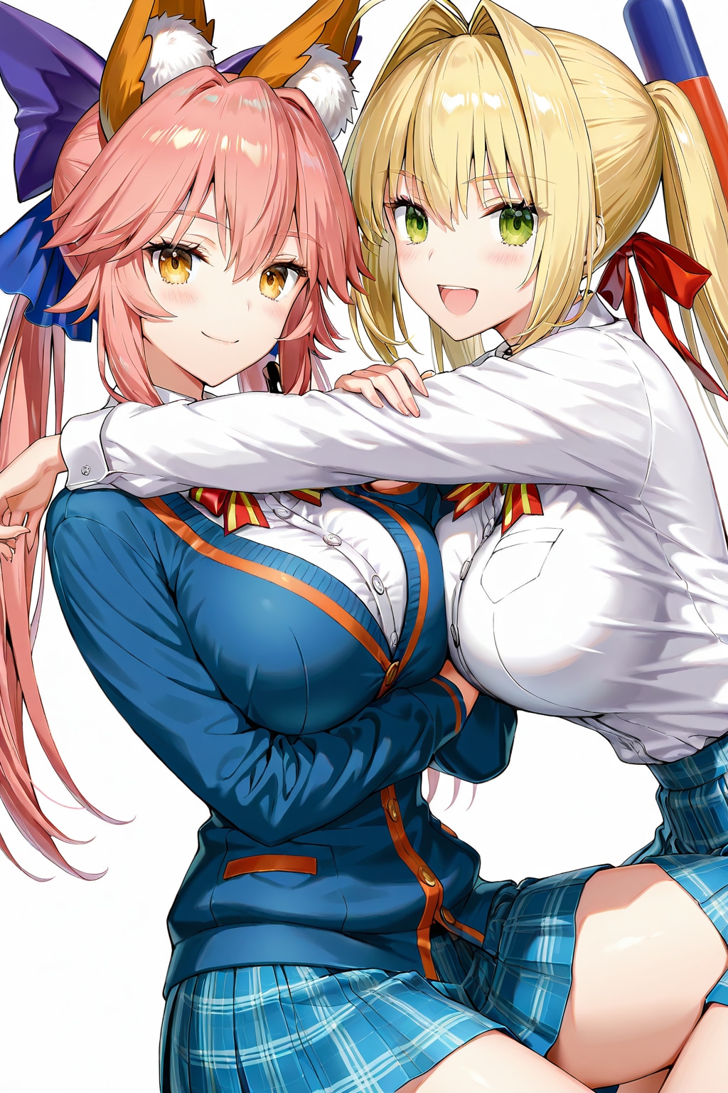 赤セイバー×キャス狐