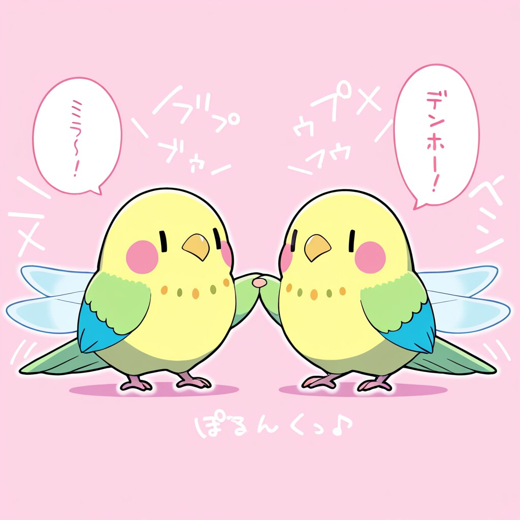 フェアリー喋るインコのダンス