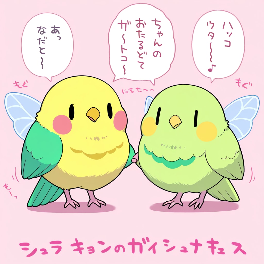 フェアリー喋るインコのダンス