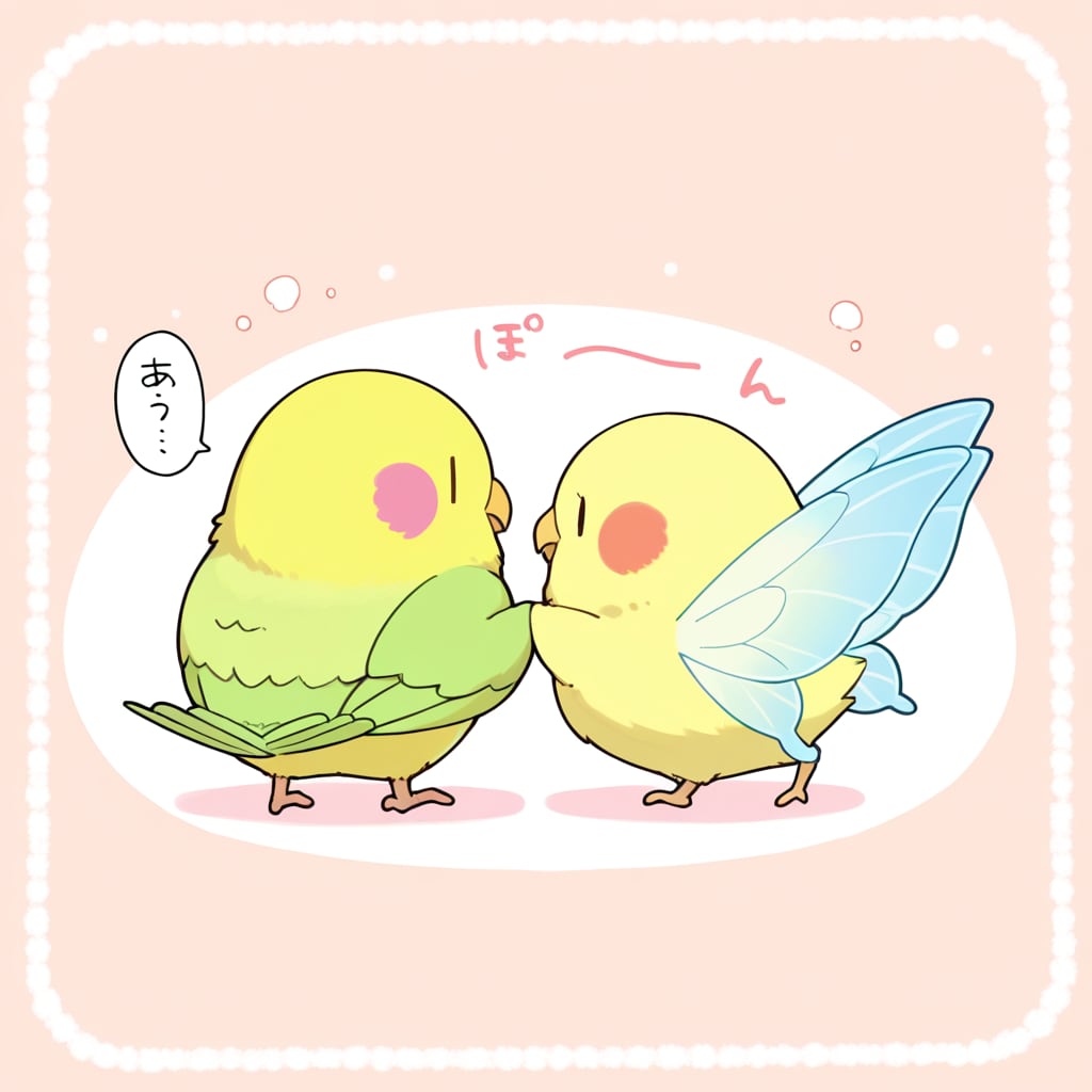 フェアリー喋るインコのダンス