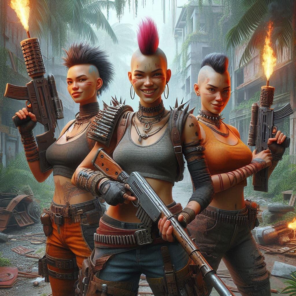 ヒャッハー三姉妹