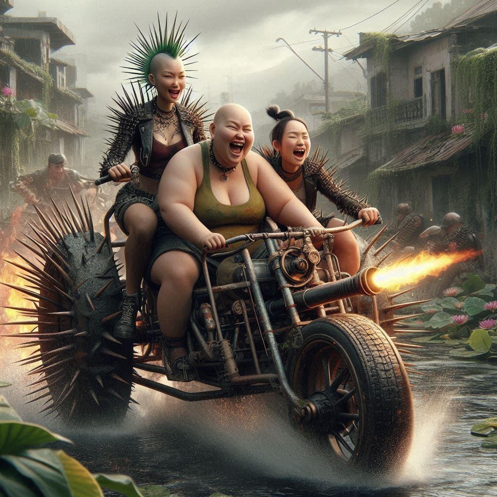 ヒャッハー三姉妹