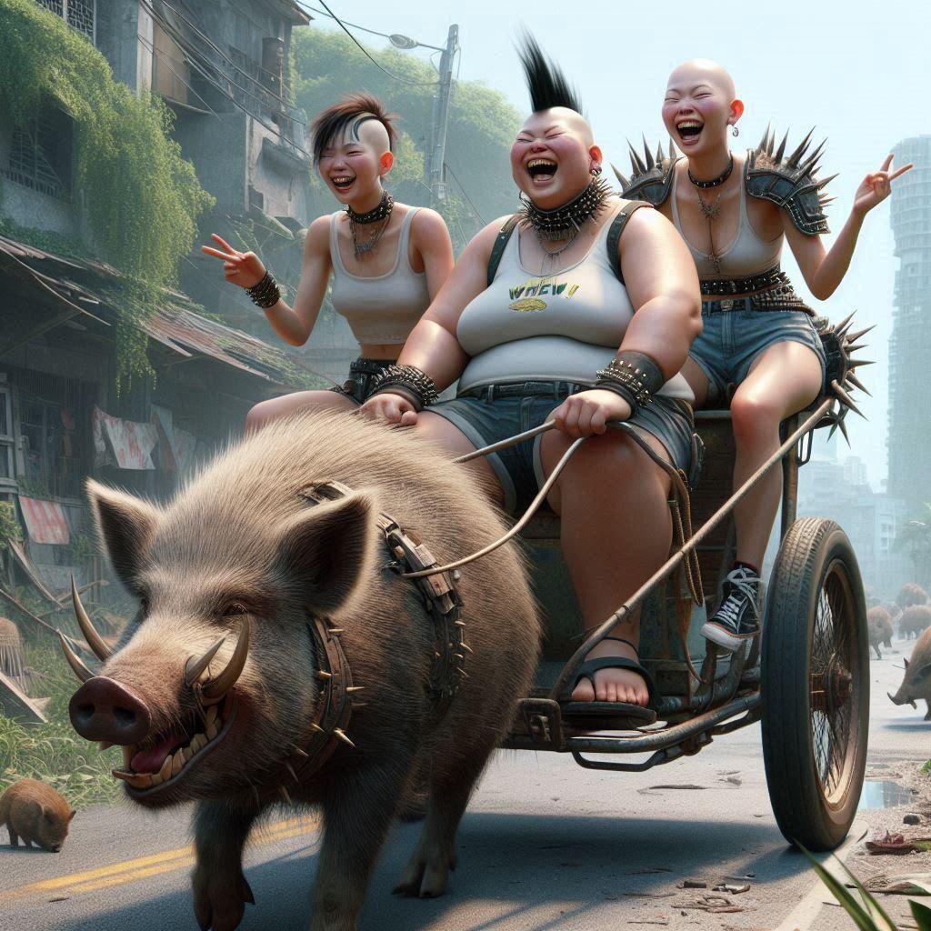 ヒャッハー三姉妹