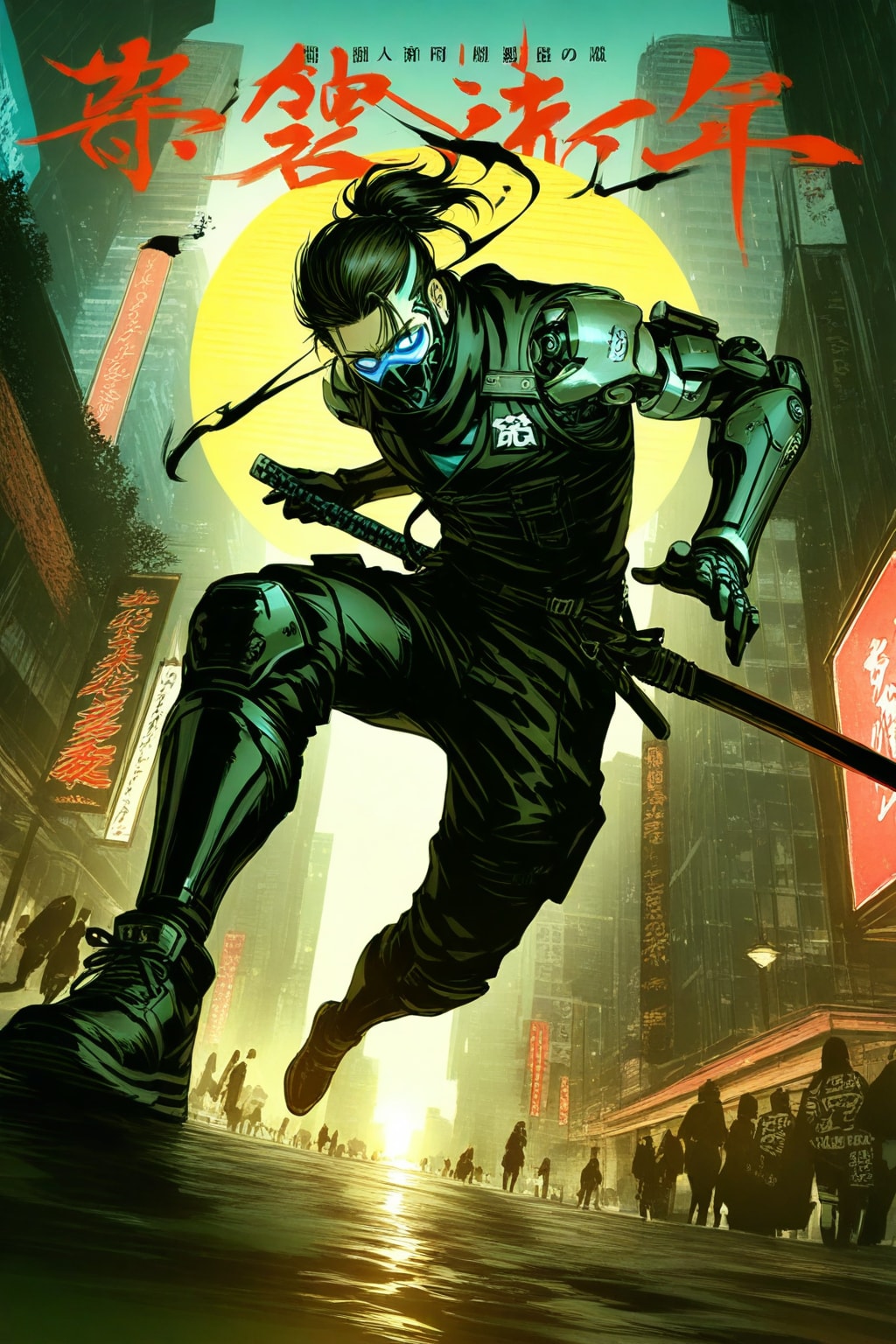 サイバーパンク忍者活劇「ジパング」、ご期待ください！(ジョーク予告)