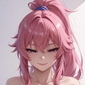 ピンクの忍者風の女の子 5枚目