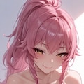 ピンクの忍者風の女の子 12枚目