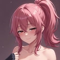 ピンクの忍者風の女の子 8枚目