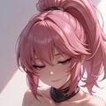 ピンクの忍者風の女の子 10枚目