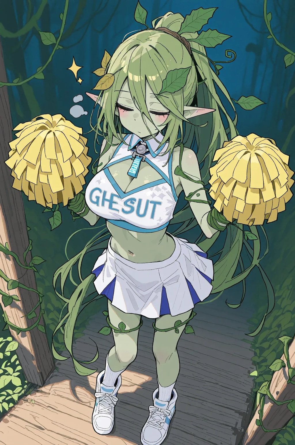 迷い人を応接してくれるDRYADちゃん☆