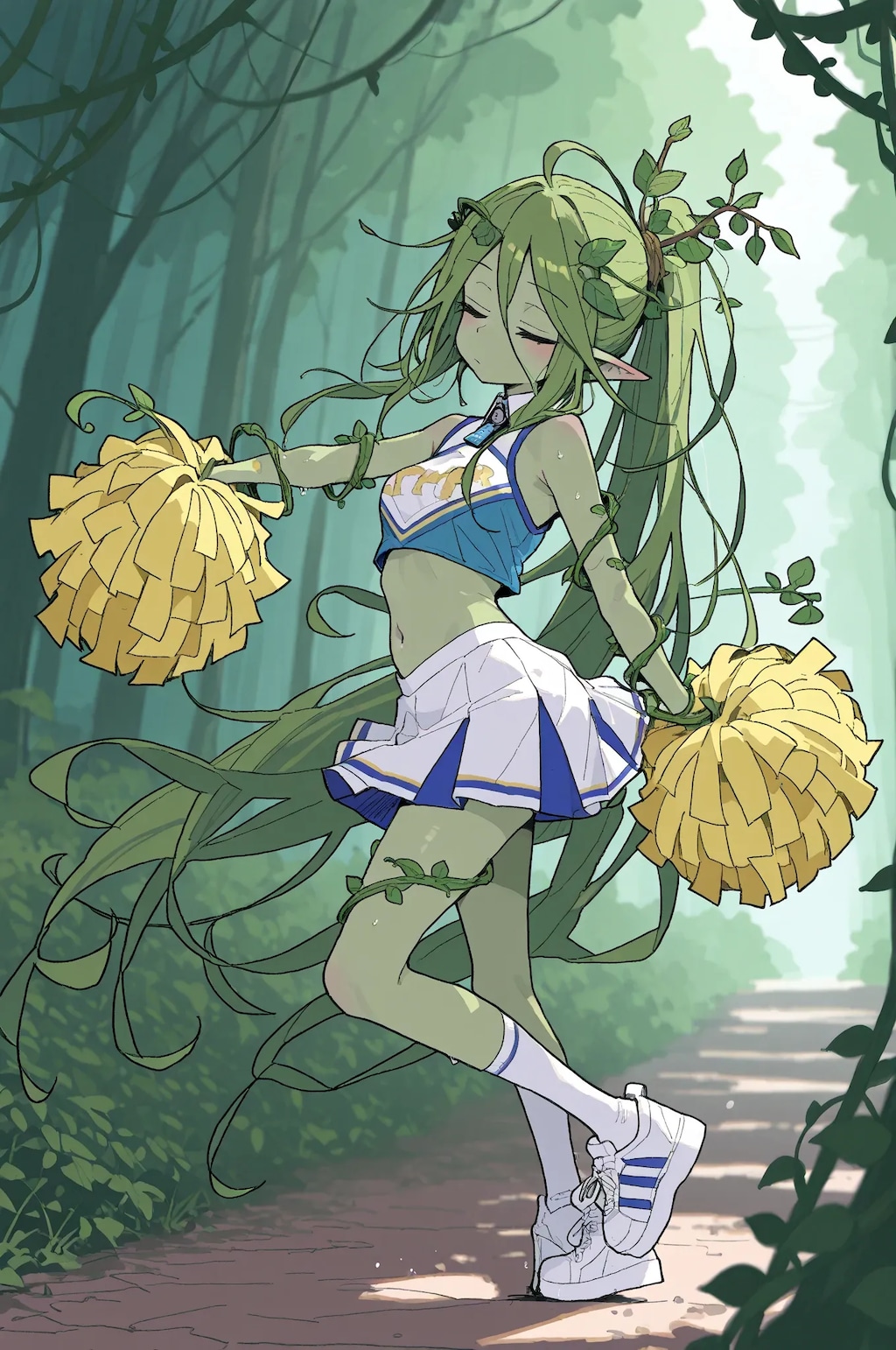 迷い人を応接してくれるDRYADちゃん☆