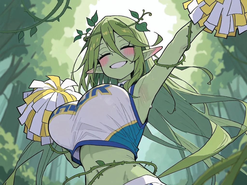 迷い人を応接してくれるDRYADちゃん☆