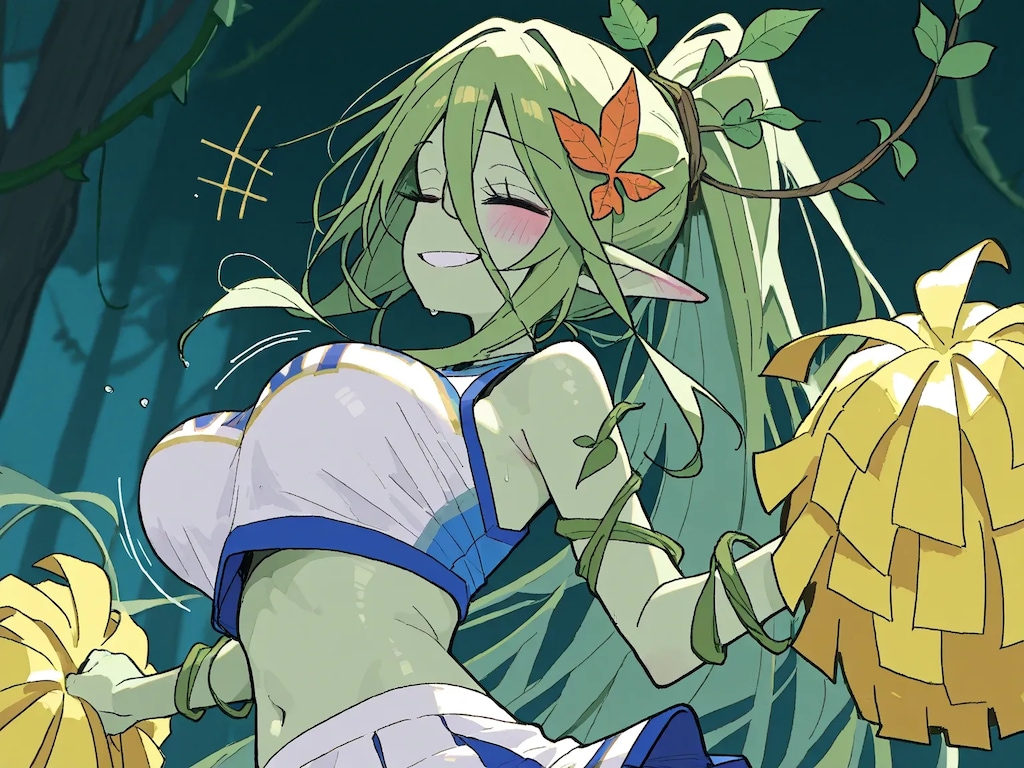 迷い人を応接してくれるDRYADちゃん☆