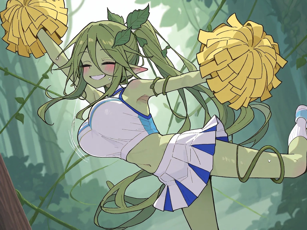 迷い人を応接してくれるDRYADちゃん☆