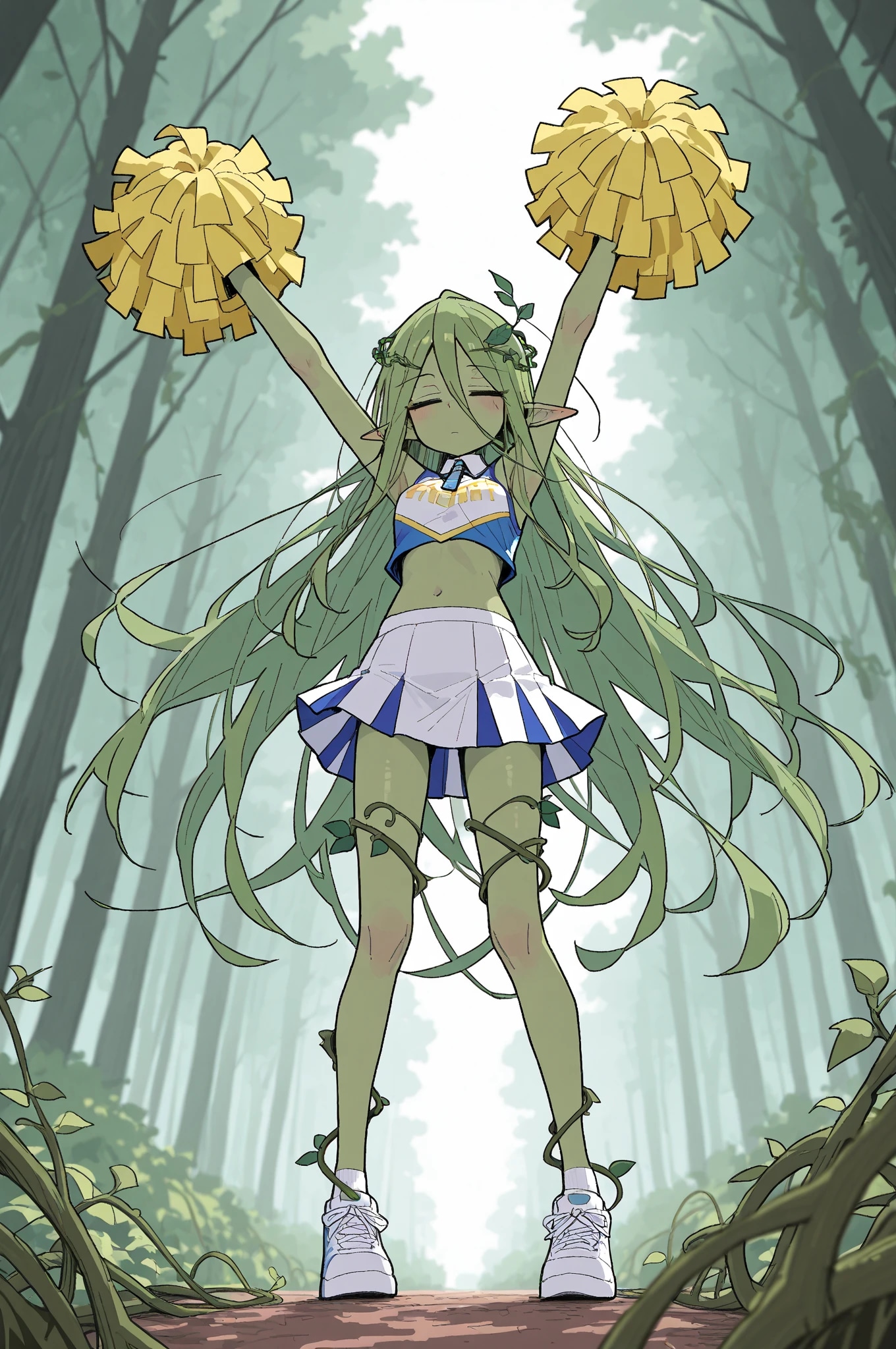 迷い人を応接してくれるDRYADちゃん☆ | の人気AIイラスト・グラビア