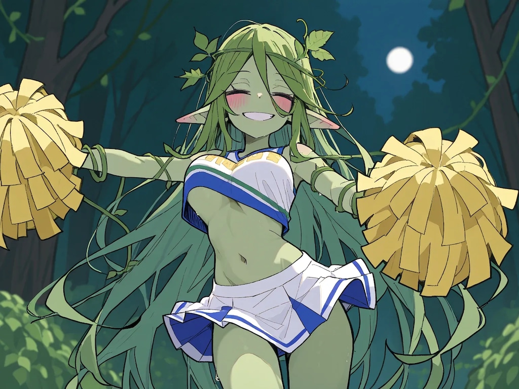 迷い人を応接してくれるDRYADちゃん☆