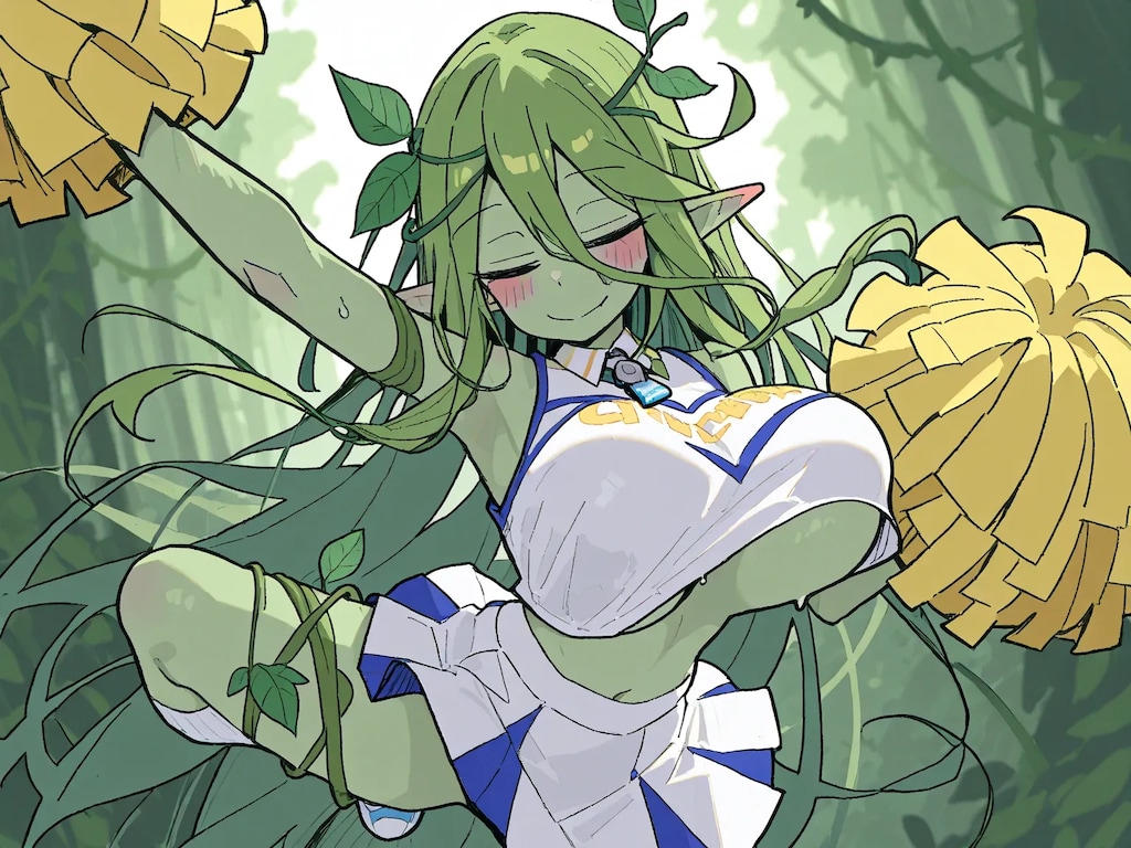 迷い人を応接してくれるDRYADちゃん☆