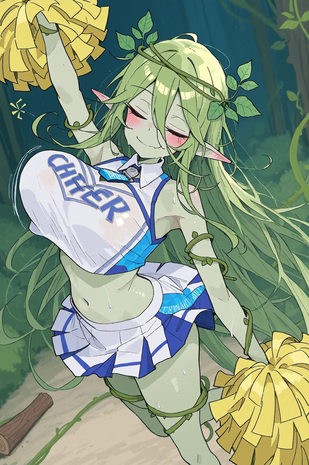 迷い人を応接してくれるDRYADちゃん☆