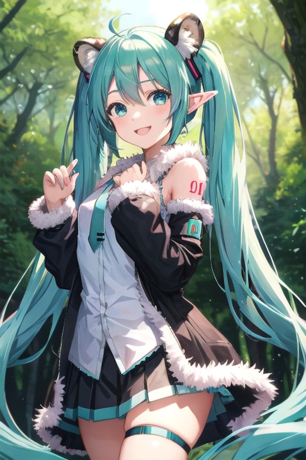 ケモ耳エルフミクちゃん